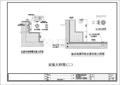 【排水系统】某洗浴一层男部大池系统排水系统桑拿全图_土木在线